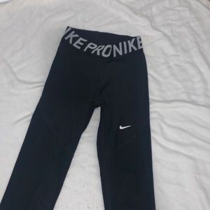 nike pro running leggings size XS